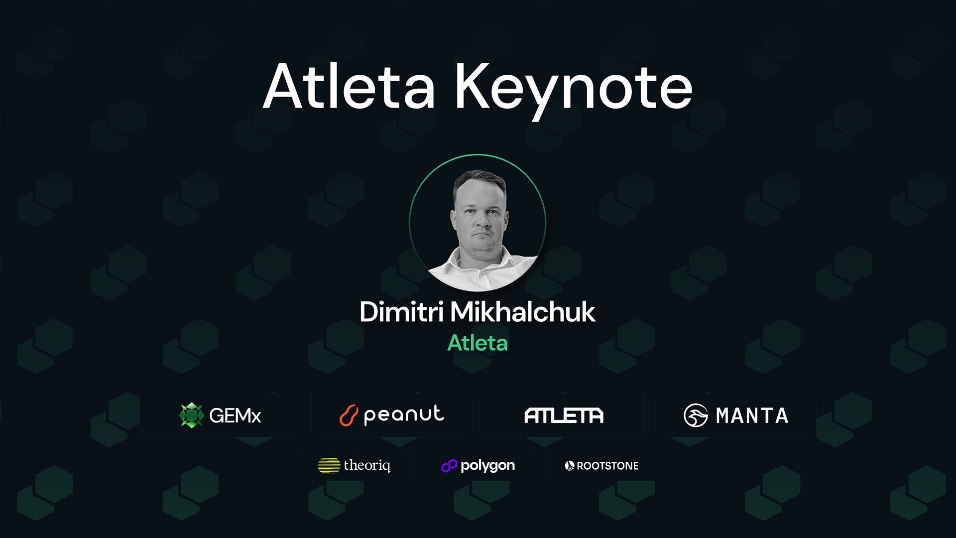 Tokenized Capital Summit 2025 | Blockchain Sports and Atleta Network w/ Dimitri Mikhalchuk